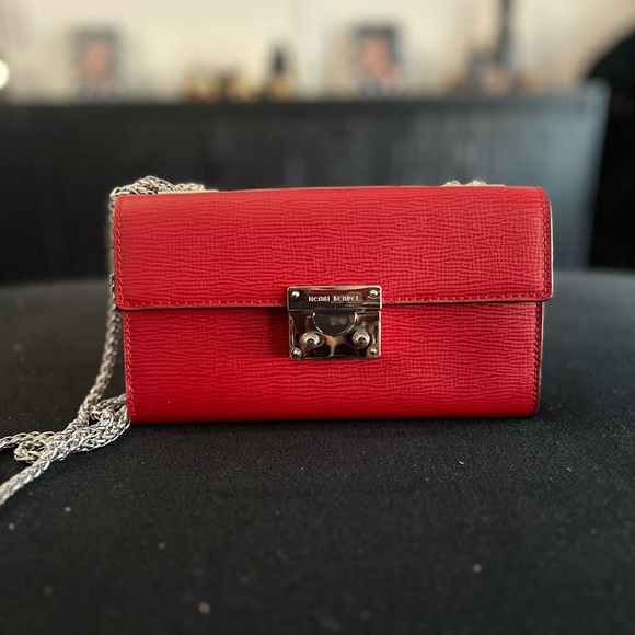 henri bendel Handbags - Henri Bendel Red Wallet on Chain